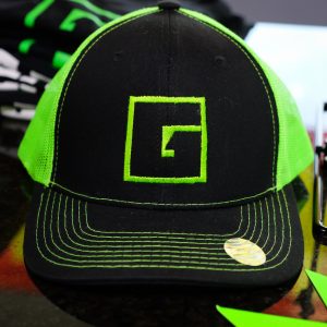 Hat - Black and Green